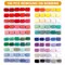 Embroidery Floss Kit, 364 Pack Embroidery Cross Stitch Kit with 200 Colors Friendship Bracelets Floss and Cross Stitch Tools for Embroidery and Friendship Bracelet String Make